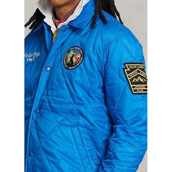 POLO RALPH LAUREN QUILTED COACH JACKET - Yooto