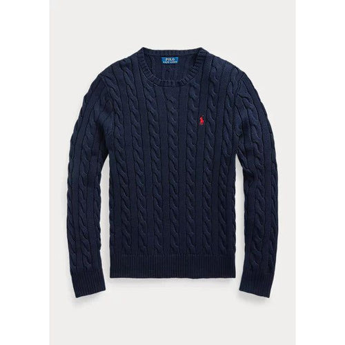 Load image into Gallery viewer, POLO RALPH LAUREN CABLE-KNIT COTTON JUMPER - Yooto
