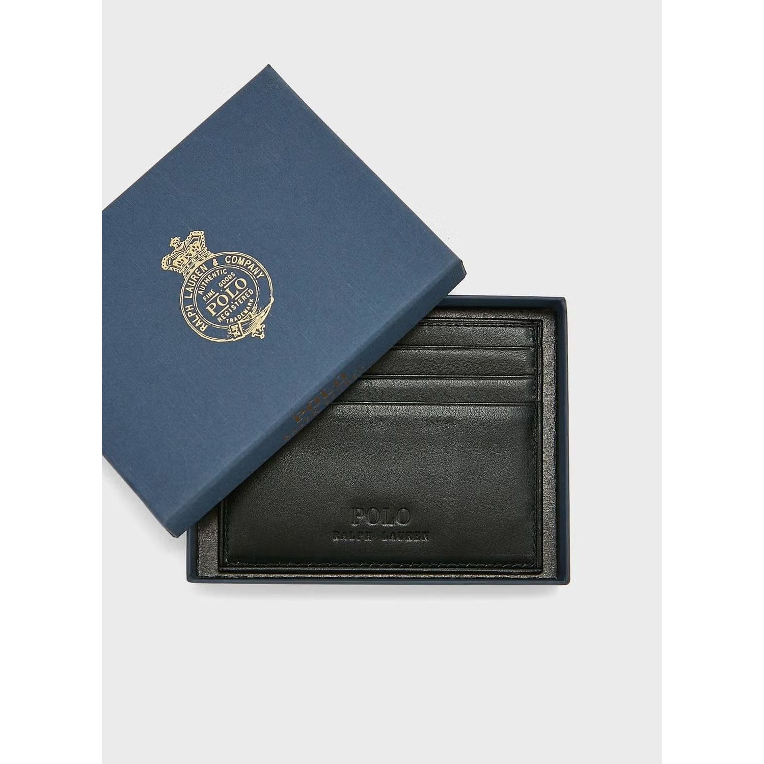 POLO RALPH LAUREN LEATHER CARD CASE - Yooto