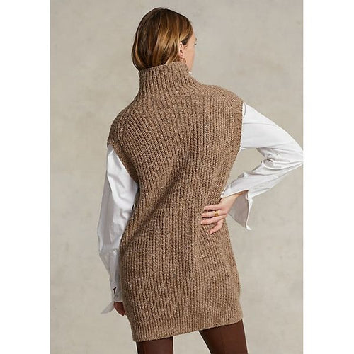 Ներբեռնեք պատկերը Պատկերասրահի դիտիչում՝ Polo Ralph Lauren Ribbed wool blend tunic - Yooto
