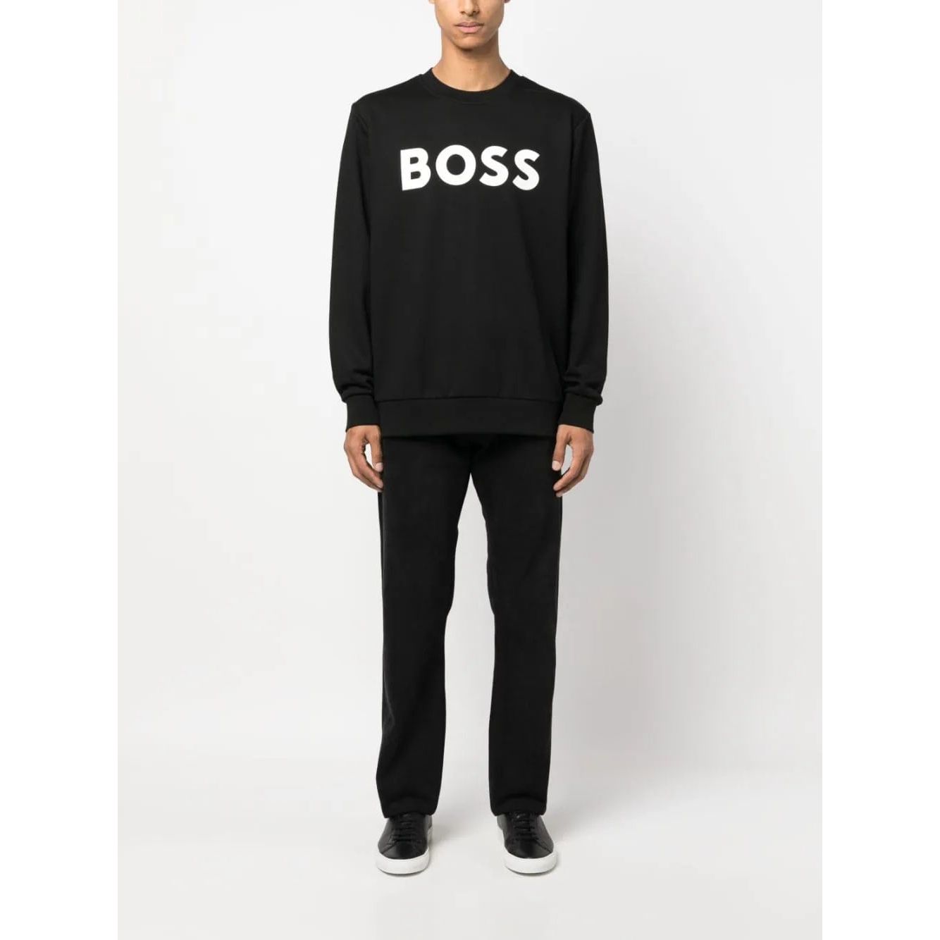 BOSS LOGO PRINT SWEATSHIRT - Yooto