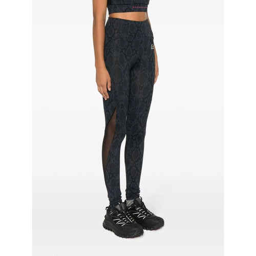 Load image into Gallery viewer, EA7 SNAKESKIN-PRINT PANELLED LEGGINGS - Yooto
