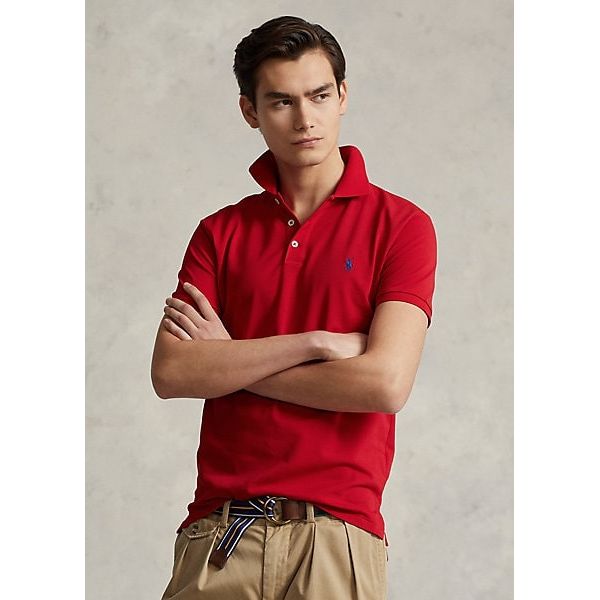 POLO RALPH LAUREN SLIM FIT STRETCH MESH POLO SHIRT - Yooto