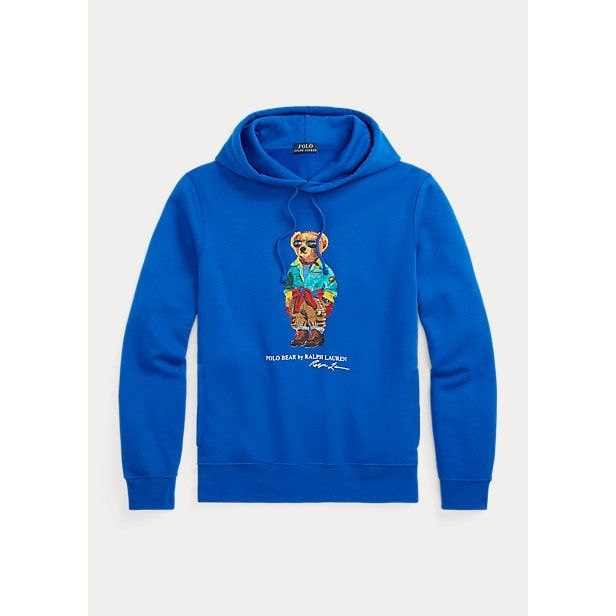 Polo bear fleece on sale hoodie