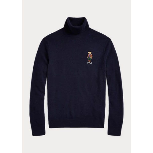 Load image into Gallery viewer, POLO RALPH LAUREN POLO BEAR WOOL ROLL NECK JUMPER - Yooto
