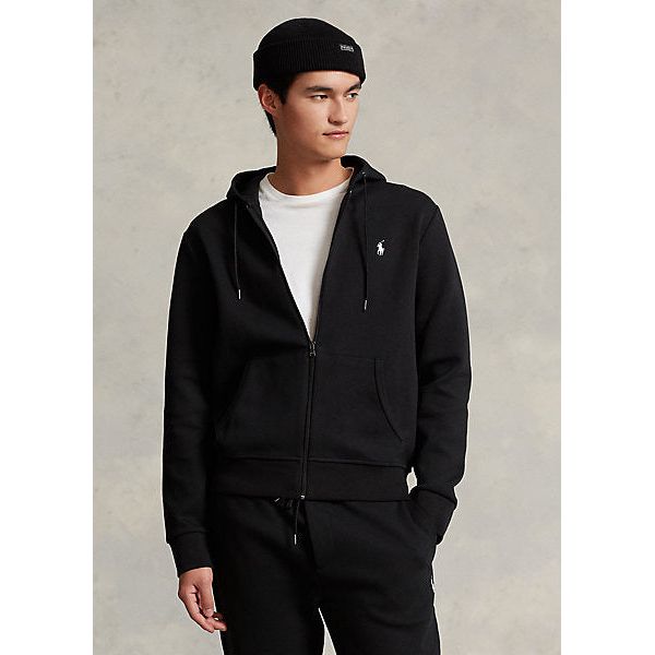 POLO RALPH LAUREN DOUBLE-KNIT FULL-ZIP HOODIE - Yooto