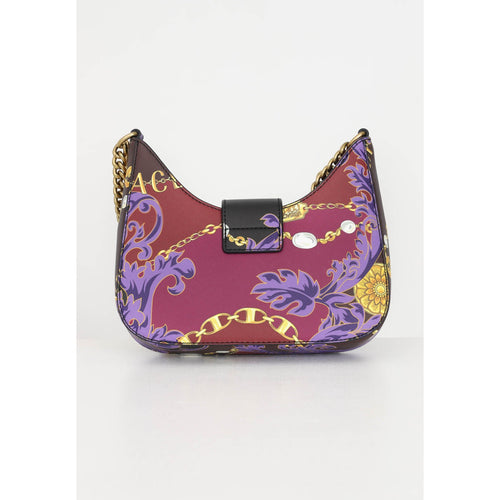 Load image into Gallery viewer, VERSACE JEANS COUTURE BURGUNDY PATTERNED SHOULDER BAG - Yooto
