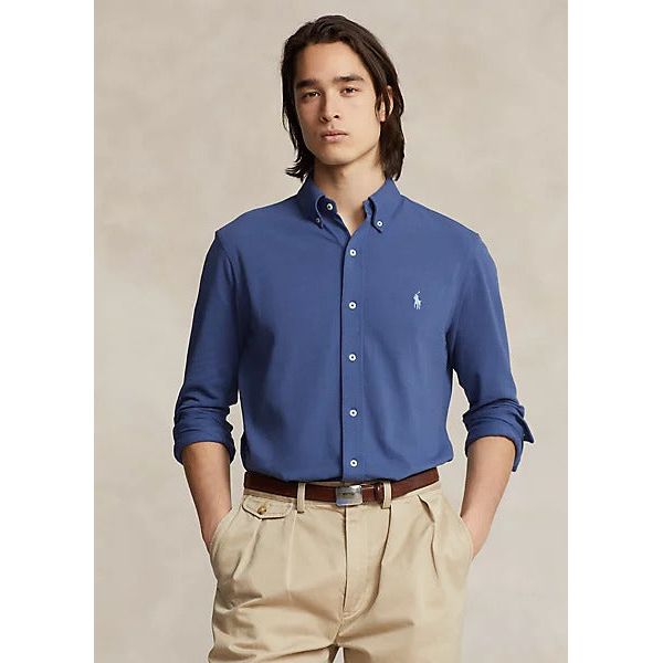 POLO RALPH LAUREN FEATHERWEIGHT MESH SHIRT - Yooto