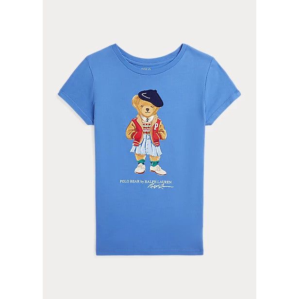 POLO RALPH LAUREN POLO BEAR COTTON JERSEY T-SHIRT - Yooto