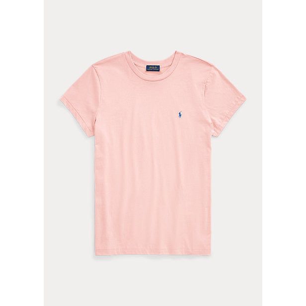 POLO RALPH LAUREN COTTON JERSEY CREWNECK T-SHIRT - Yooto