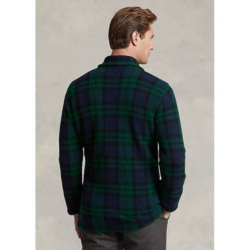 Load image into Gallery viewer, POLO RALPH LAUREN PLAID WOOL-CASHMERE BLAZER CARDIGAN - Yooto

