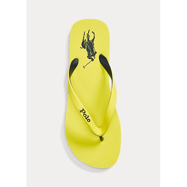 POLO RALPH LAUREN BOLT SIGNATURE PONY FLIP-FLOP - Yooto