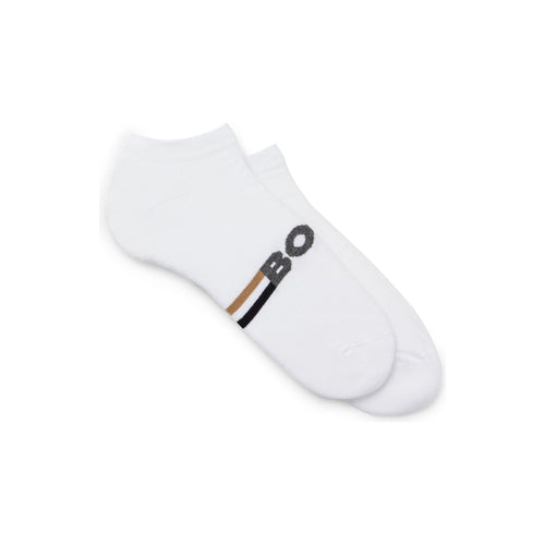 Load image into Gallery viewer, BOSS COTTON BLEND ANKLE SOCKS IN A PACK OF TWO - Yooto
