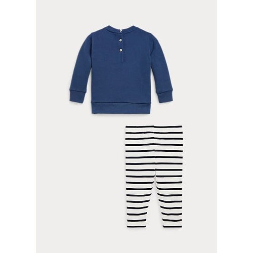 Load image into Gallery viewer, POLO RALPH LAUREN POLO BEAR SWEATSHIRT &amp; LEGGING SET - Yooto
