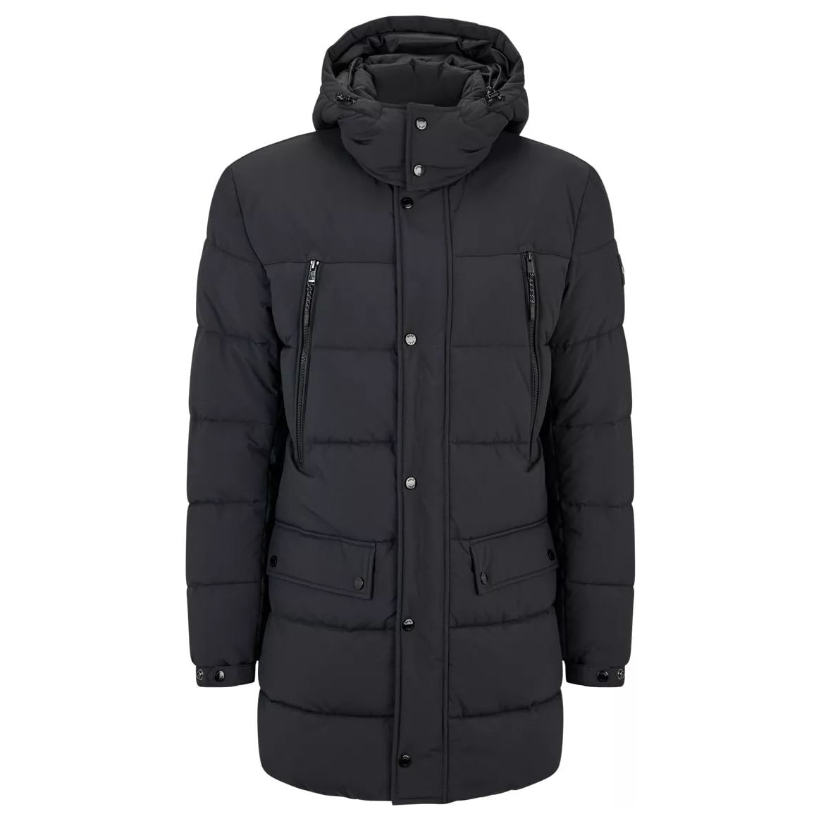 BOSS WATER-REPELLENT PADDED JACKET WITH DETACHABLE HOOD - Yooto