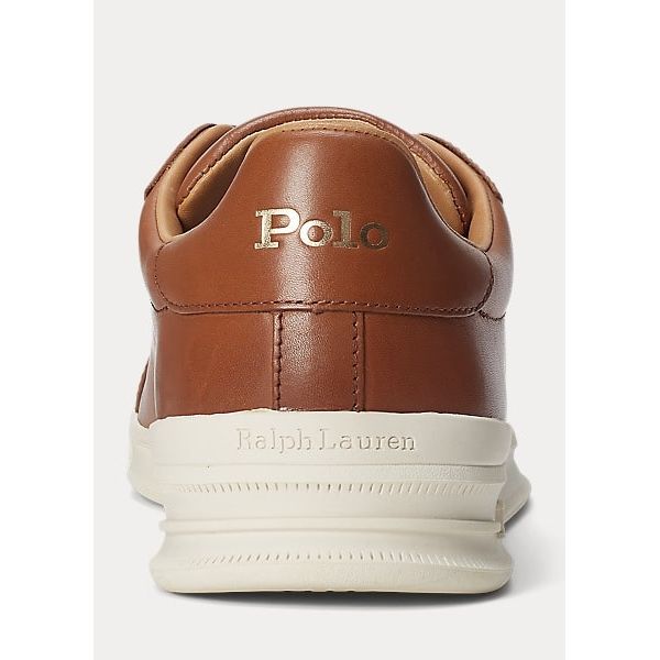 Polo Ralph Lauren Heritage Court II Leather Trainer - Yooto