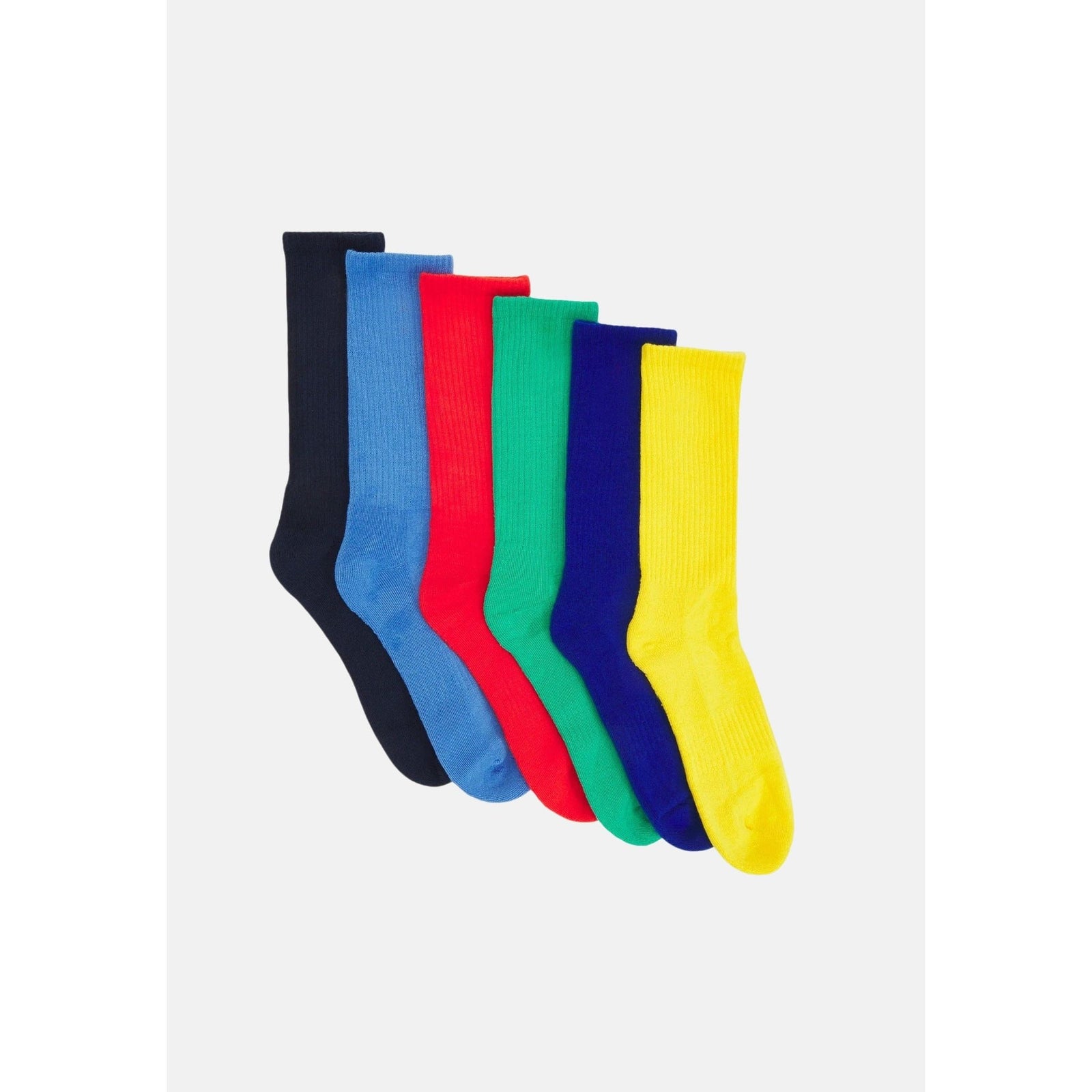 POLO RALPH LAUREN PACK OF 6 PAIRS OF MULTICOLOR SOCKS - Yooto