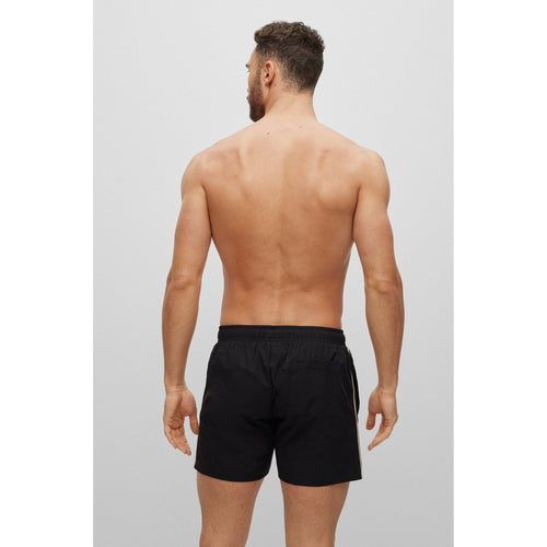 Load image into Gallery viewer, BOSS SWIM SHORTS WITH TYPICAL BRAND STRIPES AND LOGO - Yooto
