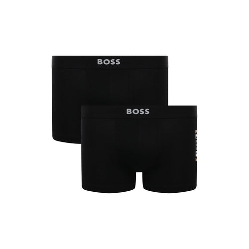 Load image into Gallery viewer, BOSS TWO-PACK OF STRETCH-COTTON TRUNKS WITH LOGO WAISTBANDS - Yooto
