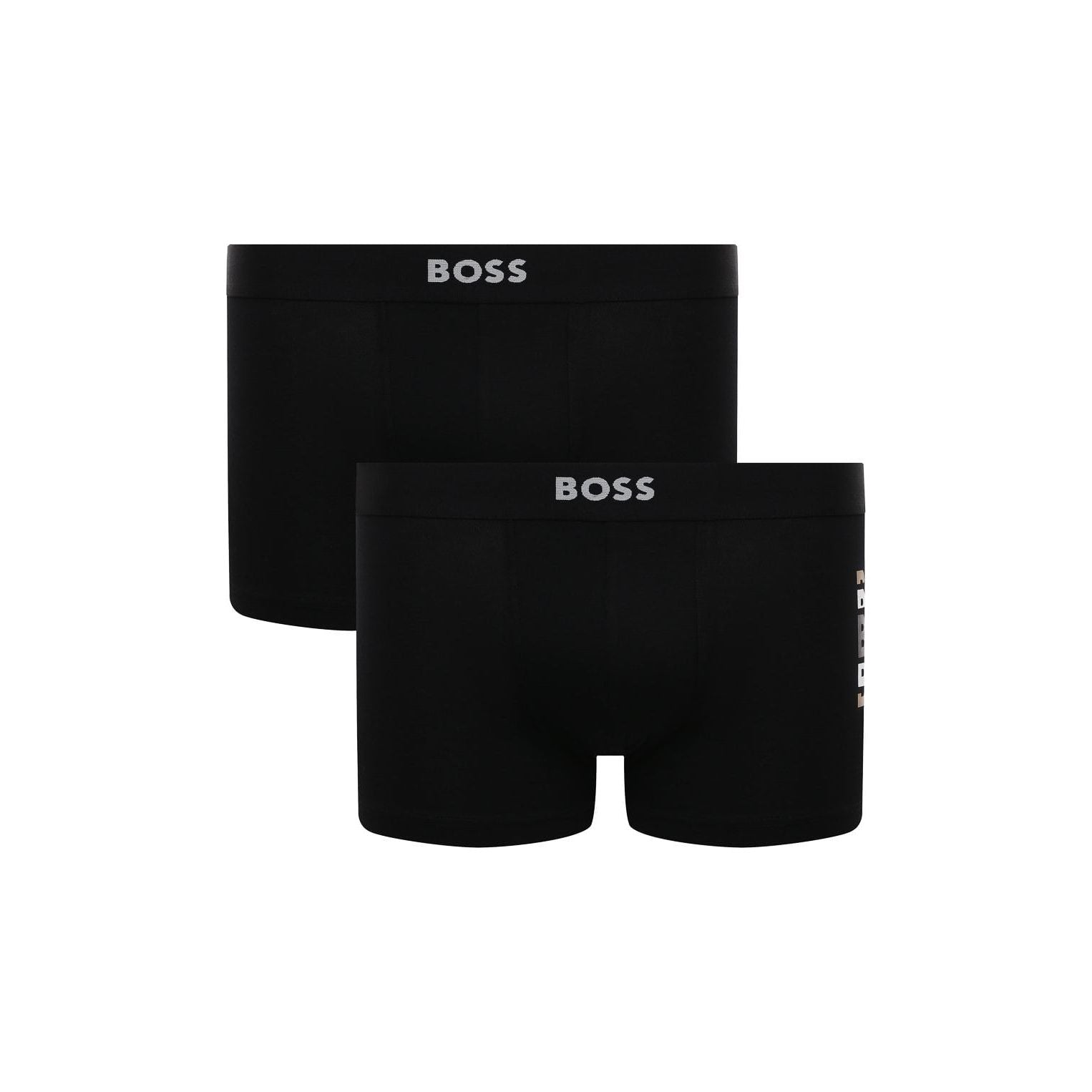 BOSS TWO-PACK OF STRETCH-COTTON TRUNKS WITH LOGO WAISTBANDS - Yooto