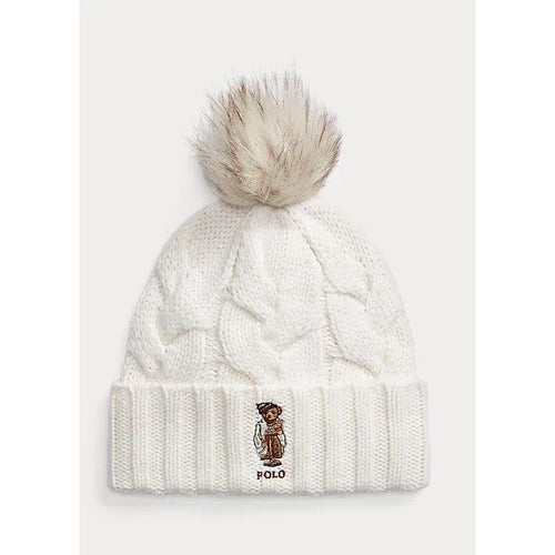 Load image into Gallery viewer, POLO RALPH LAUREN POLO BEAR BEANIE IN WOOL BLEND - Yooto
