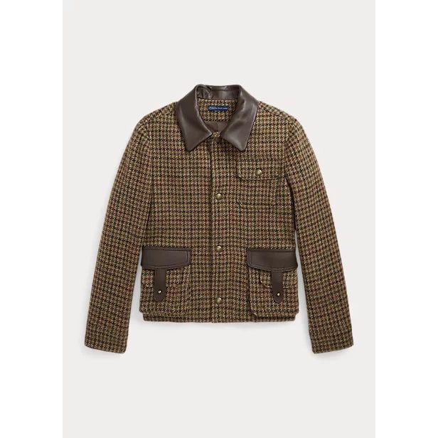 POLO RALPH LAUREN PLAID WOOL JACKET - Yooto