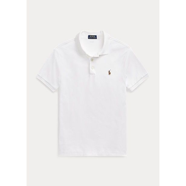 Polo Ralph Lauren Soft-touch Slim-Fit polo shirt - Yooto