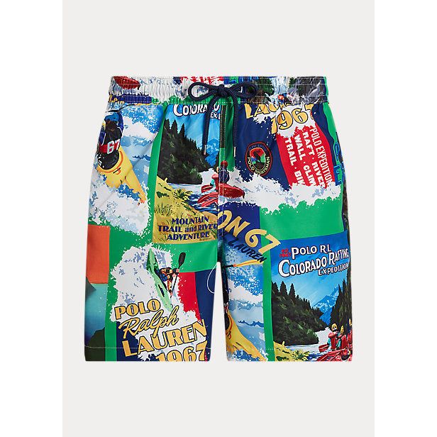 POLO RALPH LAUREN 14.6 CM TRAVELLER CLASSIC SWIMMING TRUNKS - Yooto