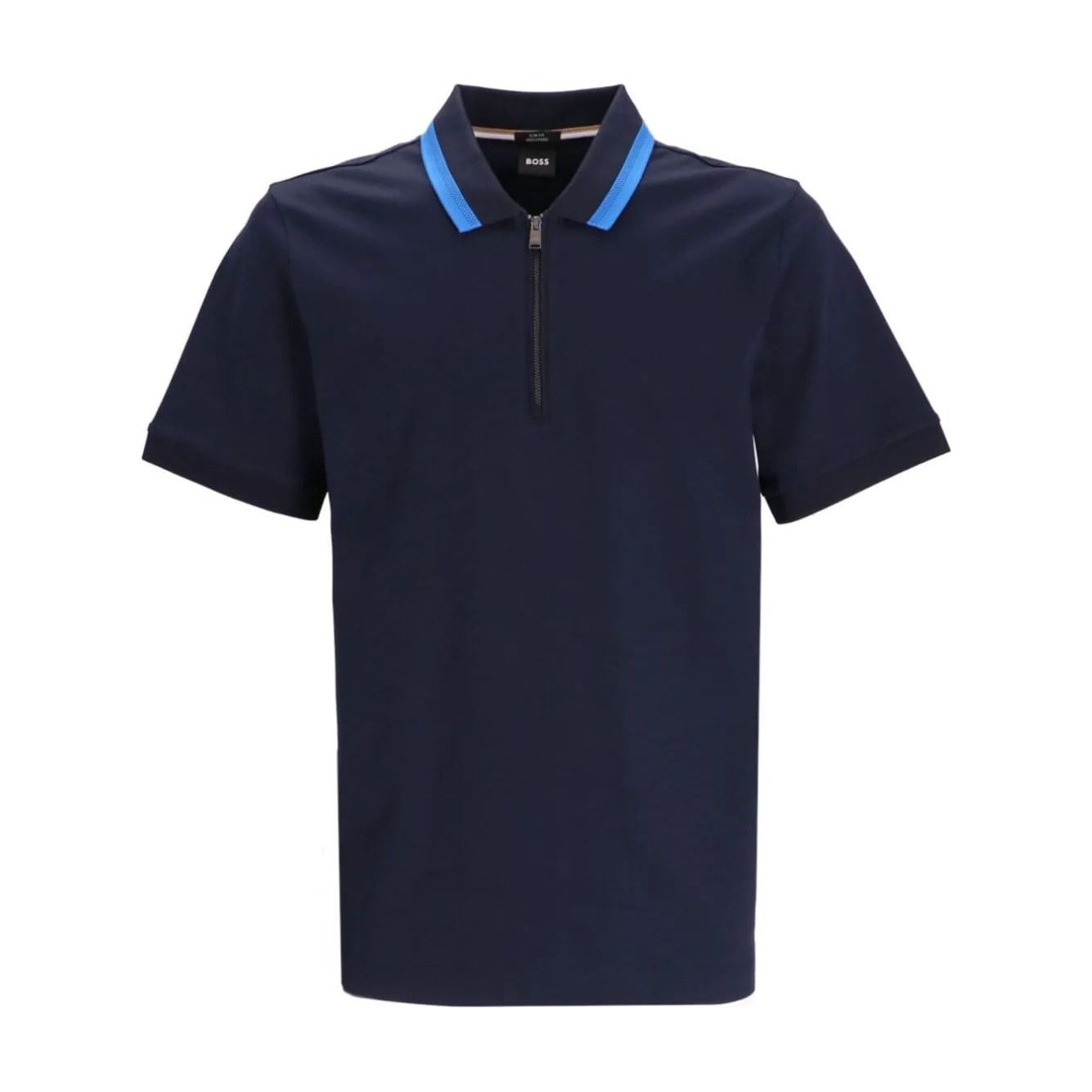 BOSS ZIP POLO SHIRT - Yooto