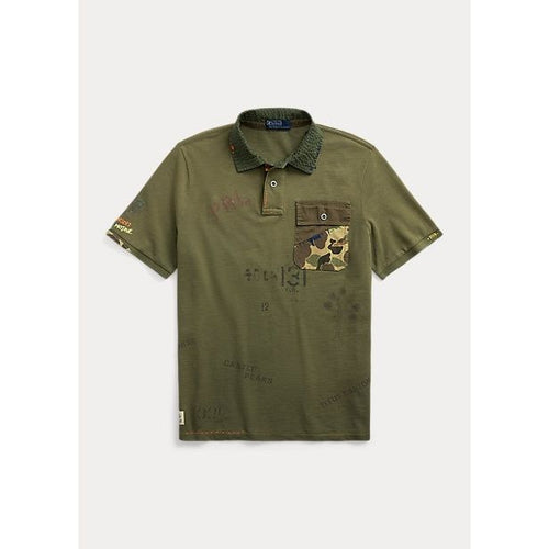 Load image into Gallery viewer, POLO RALPH LAUREN CLASSIC FIT MESH GRAPHIC POLO SHIRT - Yooto
