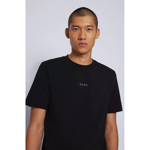 Load image into Gallery viewer, BOSS RELAXED-FIT T-SHIRT IN STRETCH COTTON WITH LOGO PRINT - Yooto
