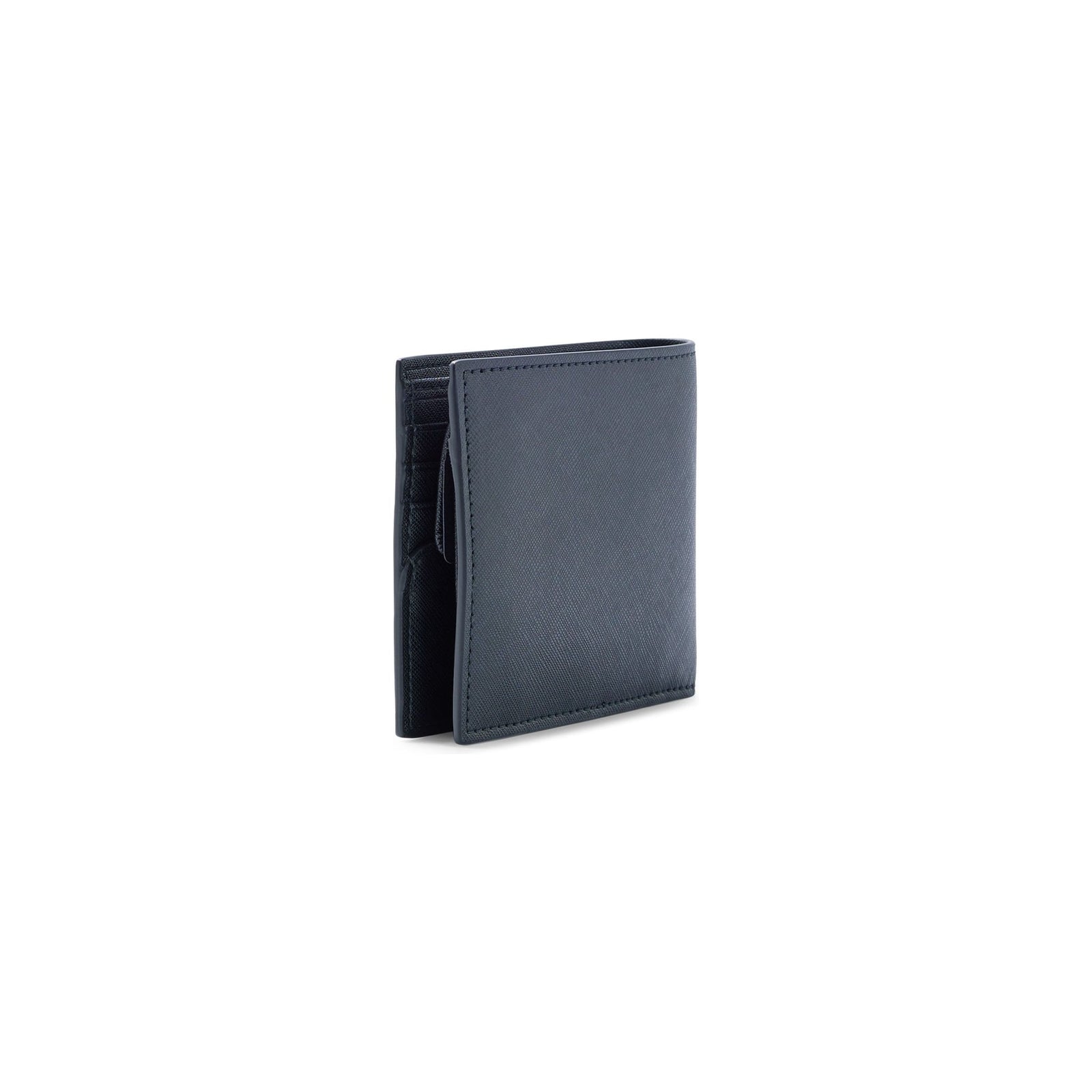 BOSS BI-FOLD WALLET WITH LOGO WRITING AND COIN POCKET - Yooto