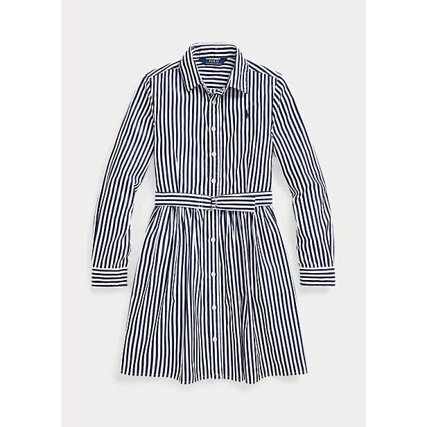 Polo ralph lauren striped cheap cotton shirtdress