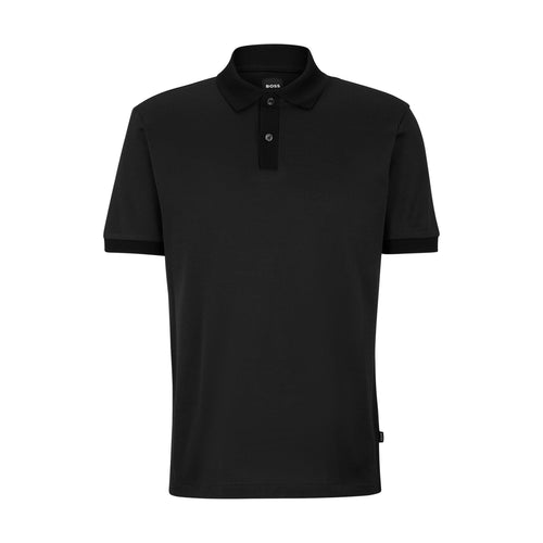 Load image into Gallery viewer, BOSS STRUCTURED-COTTON POLO SHIRT WITH MERCERIZED FINISH - Yooto
