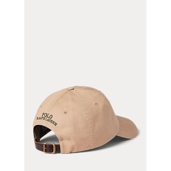 POLO RALPH LAUREN POLO BEAR TWILL BALL CAP - Yooto