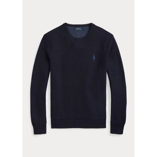 Load image into Gallery viewer, POLO RALPH LAUREN TEXTURED COTTON CREWNECK JUMPER - Yooto
