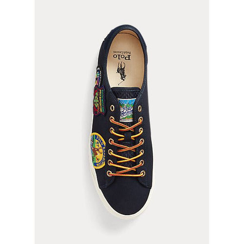Load image into Gallery viewer, POLO RALPH LAUREN NELSON LOGO-PATCH TWILL SNEAKER - Yooto
