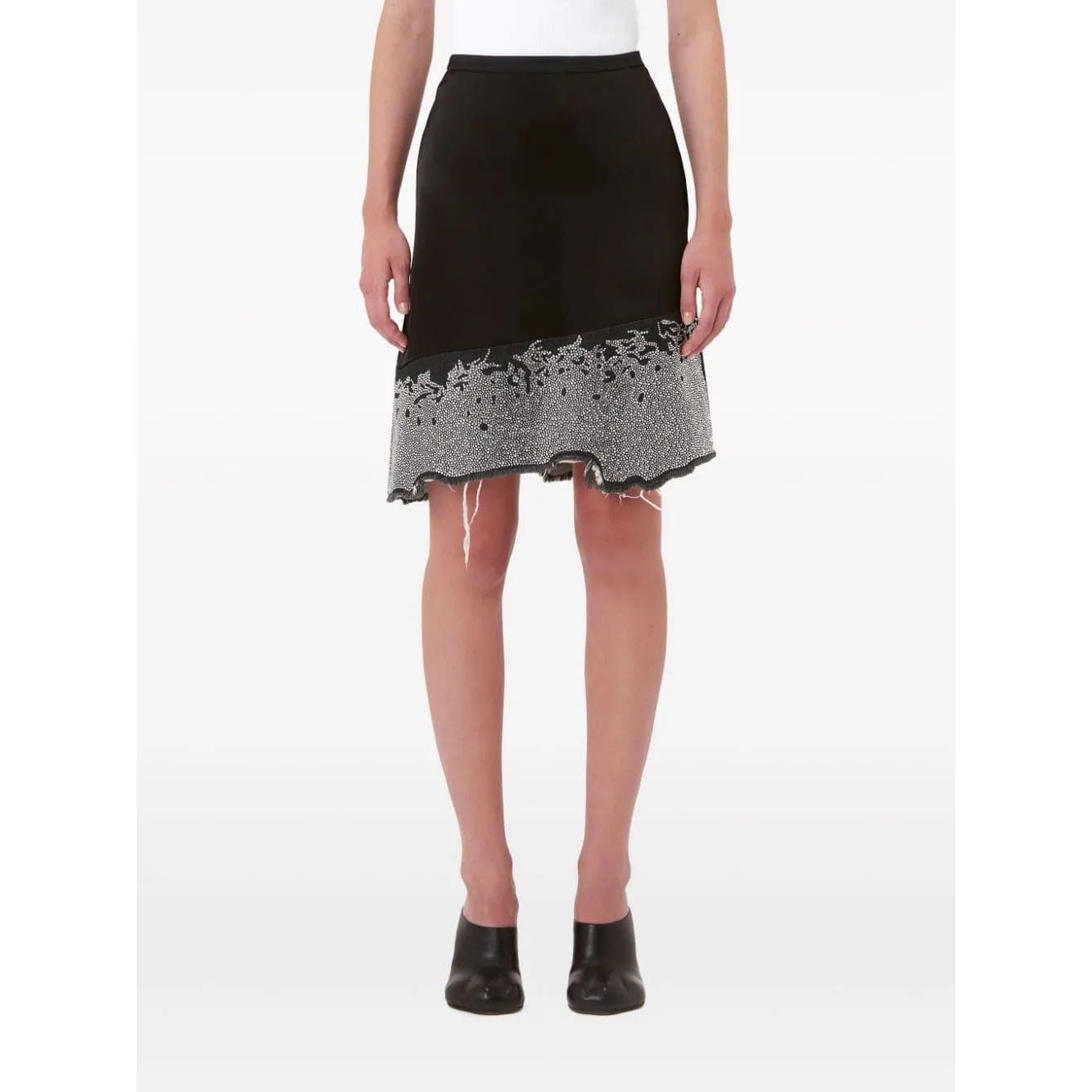 JW ANDERSON ASYMMETRICAL SEQUIN SKIRT - Yooto