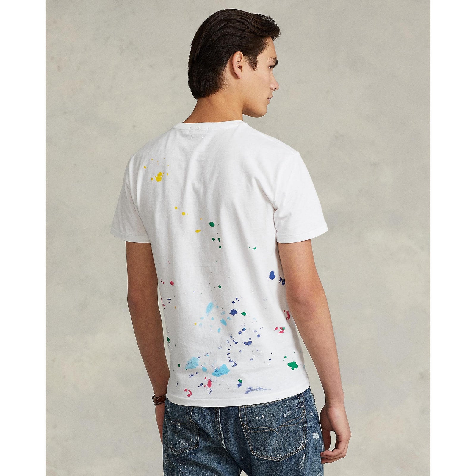 Paint-Splatter Polo Bear T-Shirt - All Fits - Yooto