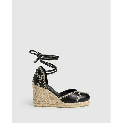 Load image into Gallery viewer, Castaner Iria leather wedge espadrilles - Yooto

