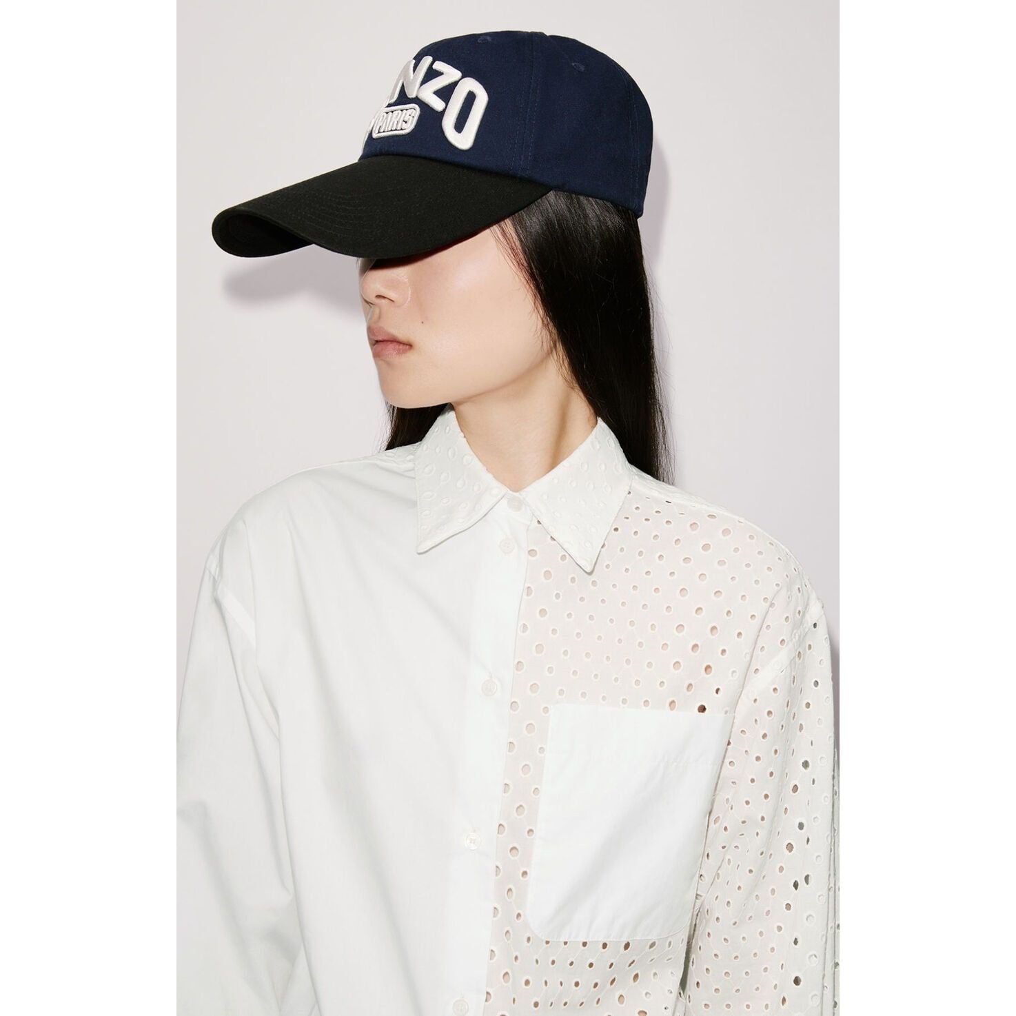 KENZO OVERSIZE BRODERIE ANGLAISE SHIRT - Yooto