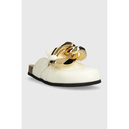 Load image into Gallery viewer, JW ANDERSON LEATHER SLIDERS CHAIN LOAFER - Yooto

