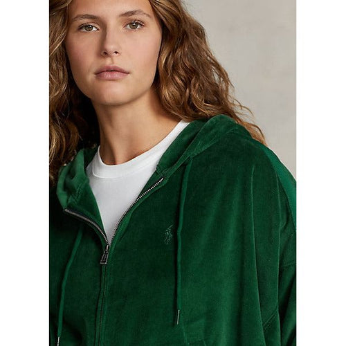 Load image into Gallery viewer, POLO RALPH LAUREN VELOUR FULL-ZIP HOODIE - Yooto
