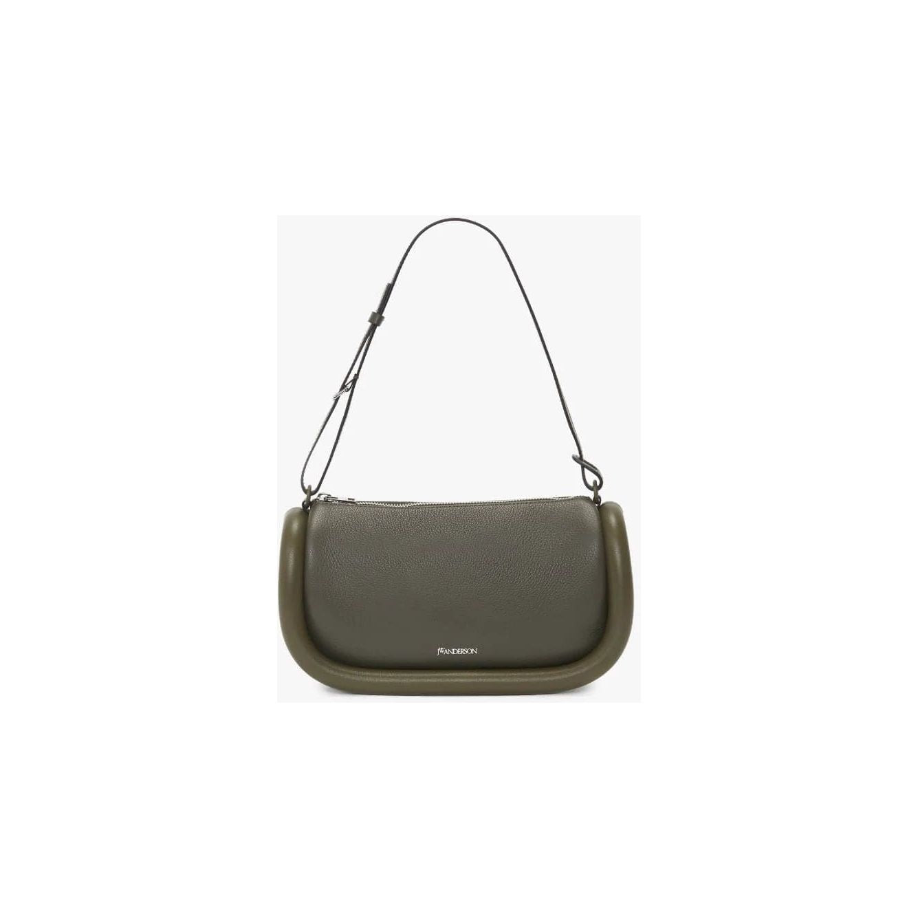 JW ANDERSON BUMPER-15 - LEATHER SHOULDER BAG WITH ADDITIONAL WEBBING STRAP - Yooto