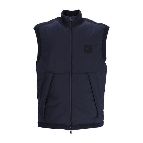 Load image into Gallery viewer, BOSS REGULAR-FIT GILET WITH LOGO PATCH - Yooto
