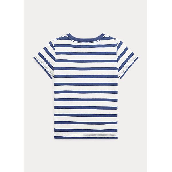 POLO RALPH LAUREN POLO BEAR STRIPED COTTON TEE - Yooto