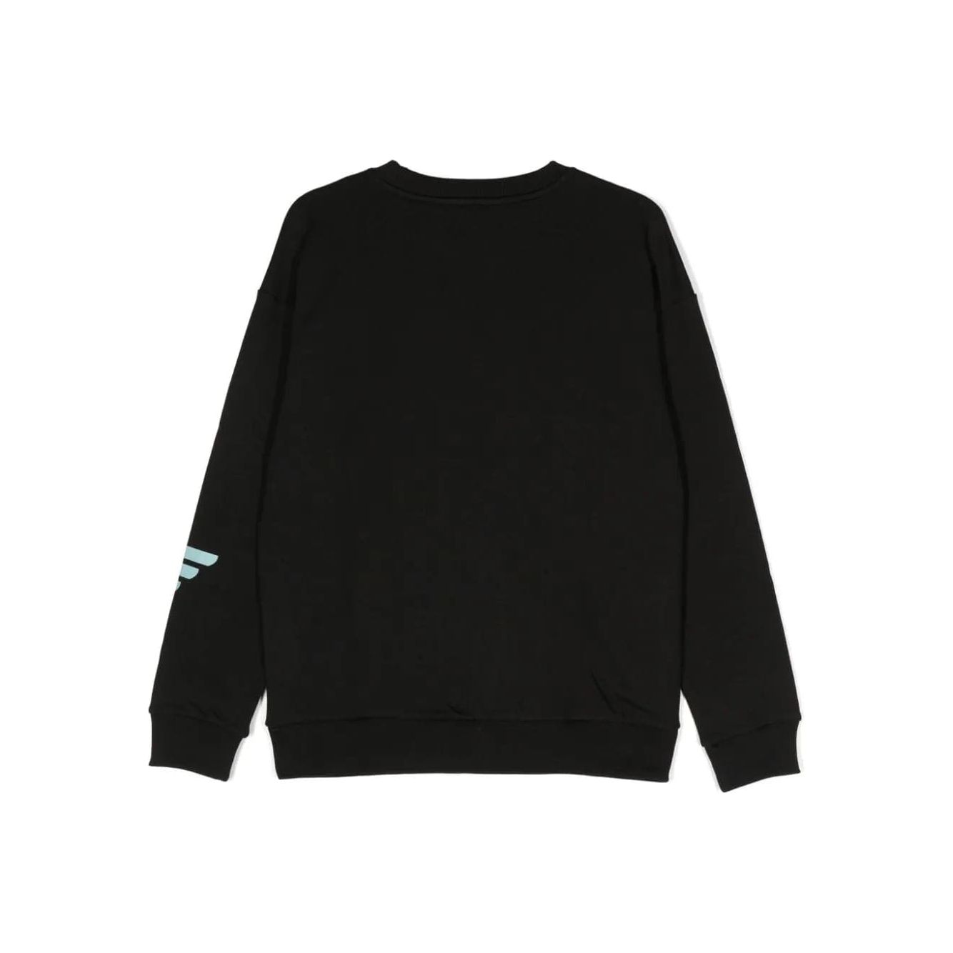 EMPORIO ARMANI KIDS LOGO-PRINT COTTON SWEATSHIRT - Yooto