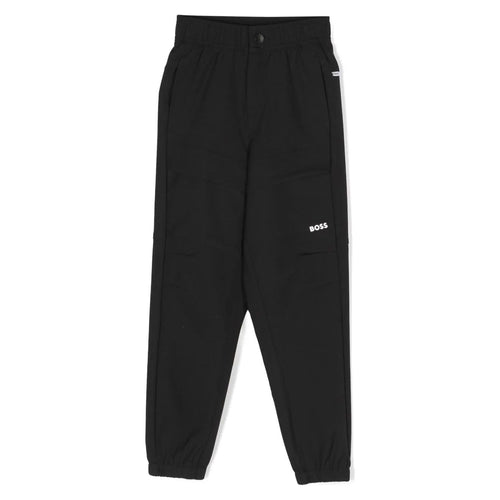 Load image into Gallery viewer, BOSS KIDS LOGO-PRINT TRACK PANTS - Yooto
