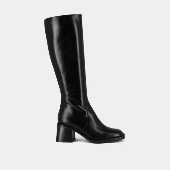 JONAK PARIS BOOTS WITH THICK HEELS AND SQUARE TOES - Yooto