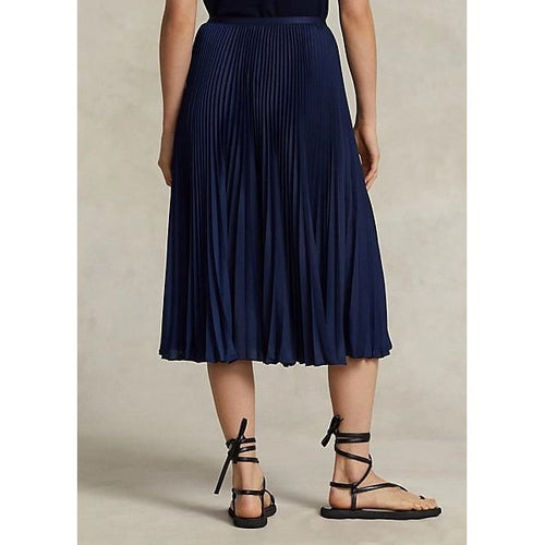 Load image into Gallery viewer, POLO RALPH LAUREN PLEATED GEORGETTE SKIRT - Yooto
